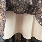Lane Bryant NWT Rose Gold Sequined Ruffle Skirt Hi-Lo Dress 18 / 20 Rtl. $99.95 Photo 6