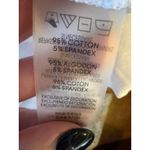 Karl Lagerfeld Karl Lagerfeld Shirt Women XS White Sequined Logo Short Sleeve Tee Athleisure Photo 6