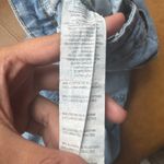 Cotton On Straight Stretch Light Wash Ripped Crop Denim Jeans Size 8 Blue Photo 10