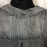 Cloth & Stone Anthropology whitewash tie front top Photo 4