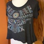 Workshop Republic Clothing Native American open back crop t shirt Photo 6