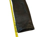 7 For All Mankind Metallic Twill Ankle Skinny Jeans Gunmetal Size 29 party Photo 9