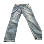 Women's studio blue Blue Bootcut Jeans Size M Mid Rise Classic Fit Denim Photo 0