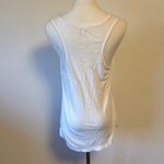 Gap Cream Fitted Buttoned Tank Top Photo 3