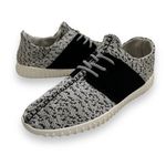 Madden NYC Jett Knit Saddle Sneaker Size 10 Black Photo 10