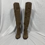 Vince Camuto Womens Sz 10 M Over The Knee Madolee Boot Foxy Taupe Suede 4" Heel Photo 1