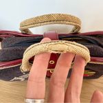 Juicy Couture Vintage Retro Y2K 90’s Navy and Red Travel Makeup Organizer Bag Photo 1