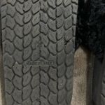 Topshop  Black Harissa Faux Fur velvet Slide Sandals size 6 Photo 2