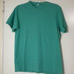 Sporty & Rich oversized crew neck vintage retro green tshirt size small Photo 0