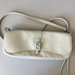 Worthington VTG Crossbody White Ivory Purse Bag 100% Leather Photo 0