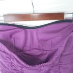 Love Tease  9J Dragon Purple Strapless Scrunched Bodycon Mini Prom Dress Photo 2