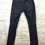 G-Star Womens Baker Raw Elwood Engineered Knee Moto Skinny Jeans Blue 27 X 32 Photo 7