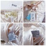 LARA Designs Rhinestones Jeweled Beads Embellished Champagne Mini Dress Size 4 Photo 10