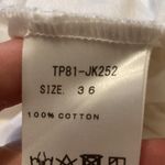 Toga Pulla Bell Sleeve Oversized Tee White Size M Photo 4