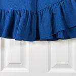 Banana Republic NWT  Factory Size 4 Blue Ruffle A Line Mini Skirt Flowy S… Photo 1