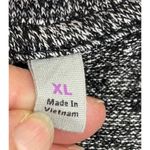 Athleta Lux Pose Marled Pullover Top Womens Size XL Black Long Sleeve Activewear Photo 5