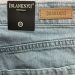 BLANK NYC  Women's Cut Out Pockets High Waist Raw Hem Denim Shorts Size 30‎ Photo 8