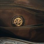 Tory Burch Black Ella Nylon Leather Trimmed Large Tote Photo 10