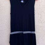 Beyond Yoga Varsity hooded black modal romper size S small Photo 3