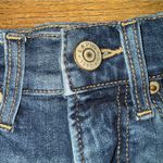 EXPRESS  Stretch+ Performance Shortie High Rise Distressed Denim Shorts Photo 4