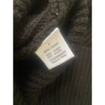 Pink Lily NWOT  Black Crochet Oversized Sweater Size Small‎ Photo 4