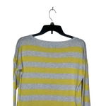Old Navy Women's Sweater Striped Long Sleeve Lightweight Gray/Yellow Sz. Medium Photo 9