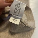 Orvis ‎ Sweater Beige Tan Knit Cotton Pullover Womens Size S Small Cozy Neutral Photo 7