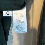 Loft Womens Green Bell Sleeve Keyhole Neck Blouse Top Size Small Holiday Party Photo 6