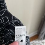 KIN by John Lewis black floral oversized flowy mod abstract sustainable dress Size M Photo 7