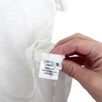 Stark X White 100% Linen Dolman Sleeve Shirt Sz S Photo 2