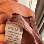 Glamorous  Dusty Pink Suede Short Sleeve Dress | XS Photo 2