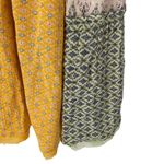 Free People  Across The Sea Strapless Yellow Patchwork Tunic Mini Dress medium Photo 4