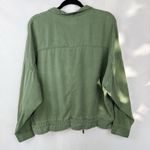 Urban Outfitters  Women Utility Jacket Green Zip Front Drawstring Waist Size S/P Photo 6