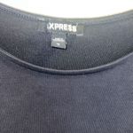 EXPRESS ✨ Silky Sueded Jersey Ruched T-Shirt Midi Sz Medium Dress✨ Photo 8