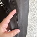 Lucky Brand Lucky‎ Brand Women’s Leather Shawl Collar Jacket Size XS Photo 10