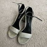 Alexander Wang NWT  Abby Leather Snakeskin Ankle Strap Sandals Photo 1