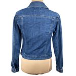 Loft Outlet Classic Denim Jean Jacket Size XS Medium Wash Stretch Blue Photo 2