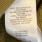 TNA Women Medium Aritizia Sweatfleece Cozy Fleece Perfect Fit Green Sweatshirt Photo 7