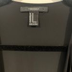 Forever 21 Black Sheer Duster Kimono Size Medium Photo 3