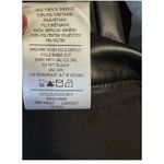 Joe's Black Faux Leather Cropped Bootcut Pants Photo 6