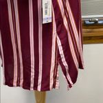 a.n.a  A New Approach NWT Ruby Striped button down long Sleeve Shirt Photo 5