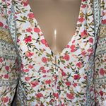 Jaase Floral High Low Hem Blouse Photo 3