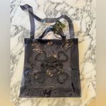NWT RARE BAPE A Bathing Ape Milo Pirate Store Tote Bag Gray | Clear PVC Photo 2
