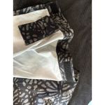 Rip Skirt Hawaii Wrap Gray/Black Floral Size Medium Mini‎ Skirt Beach Vacation Black Photo 5