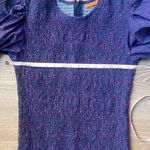 Oliphant Morocco Smocked Tie dress Blue Photo 11