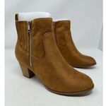 DV By Dolce Vita Caitie Bootie Women's 9 Brown Ankle Faux Suede Photo 1