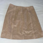 Babaton Tan A-Line Mini Skirt Casual Photo 0