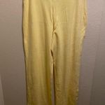 Victoria's Secret Victoria’s Secret Moda International Yellow Terry Cloth Pant Size XL New W/O Tag Photo 4