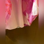 J. Marie Maisie Pink Floral Puff Sleeve Mini Dress Size L Photo 4