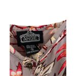 Angie  Floral Spaghetti Strap Sundress Size Small Beachy Hankerchief Hem Photo 6